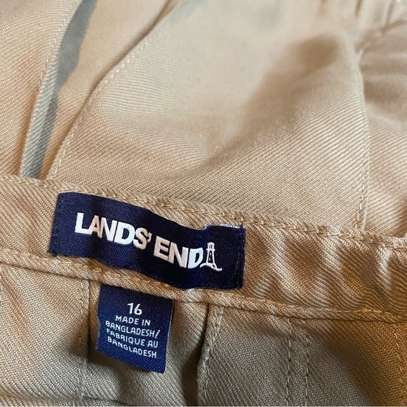 Lands’ End Girls School Uniform Box Pleat Skirt Size 16 - Picture 6 of 11